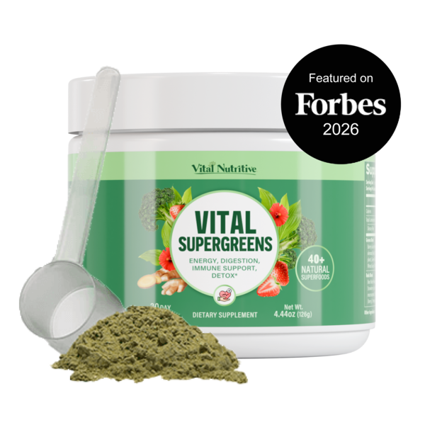 Vital Supergreens - All Natural Greens Powder for Daily Health